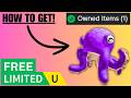 Free Octopus Hat Smiley Eyes UGC Limited How to Get Free Octopus Hat Smiley Eyes UGC Limited How to Get