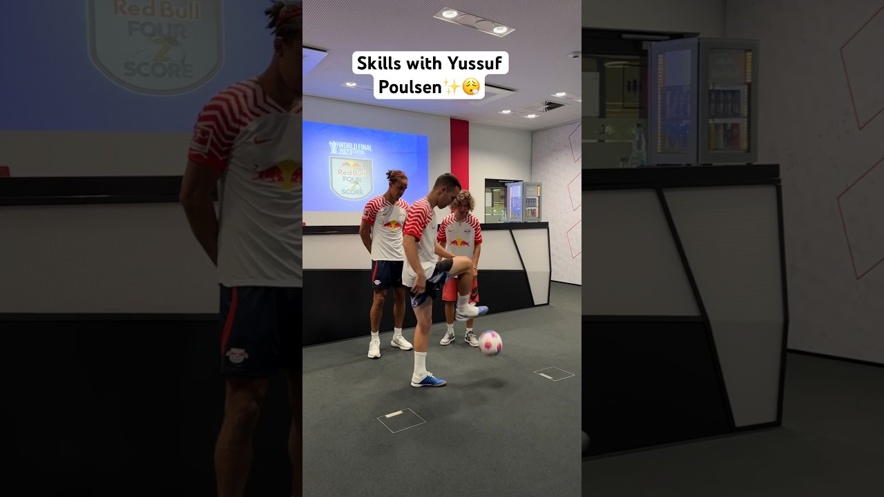⚽️Skills with Yussuf Poulsen😮‍💨‼️🔥 
