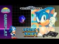 Sonic 1 Swift ( ROM - HACK ) ( 2024 ) Full Gameplay  " All Gems💎" [Megadrive] 🦔🎮