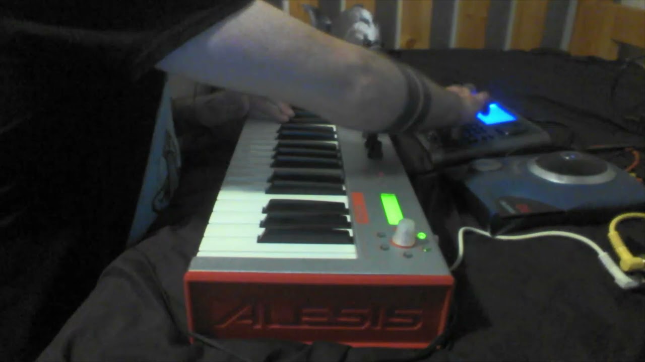 Sketch:  Alesis Micron, Alesis SR-18, Alesis Air FX