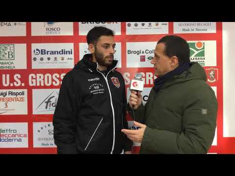 Gs Tv - Francesco Giunta intervistato dopo Us Grosseto-Albalonga 2 a 3