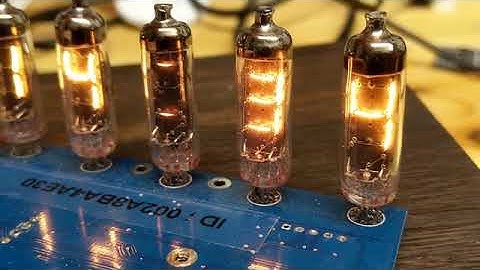 Numitron Retro Clock kit   made with Russian digit tubes IV9 by mantas jurkuvenas — Kickstarter