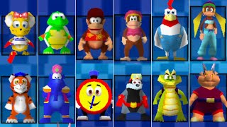 Diddy Kong Racing DS // All Playable Characters