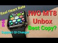 KIWITIME IWO MT8 Smart Watch Unbox-No.1 support QI Charger IP68-Best Watch 7 PK DT7 HW7 W27 CW27 MAX