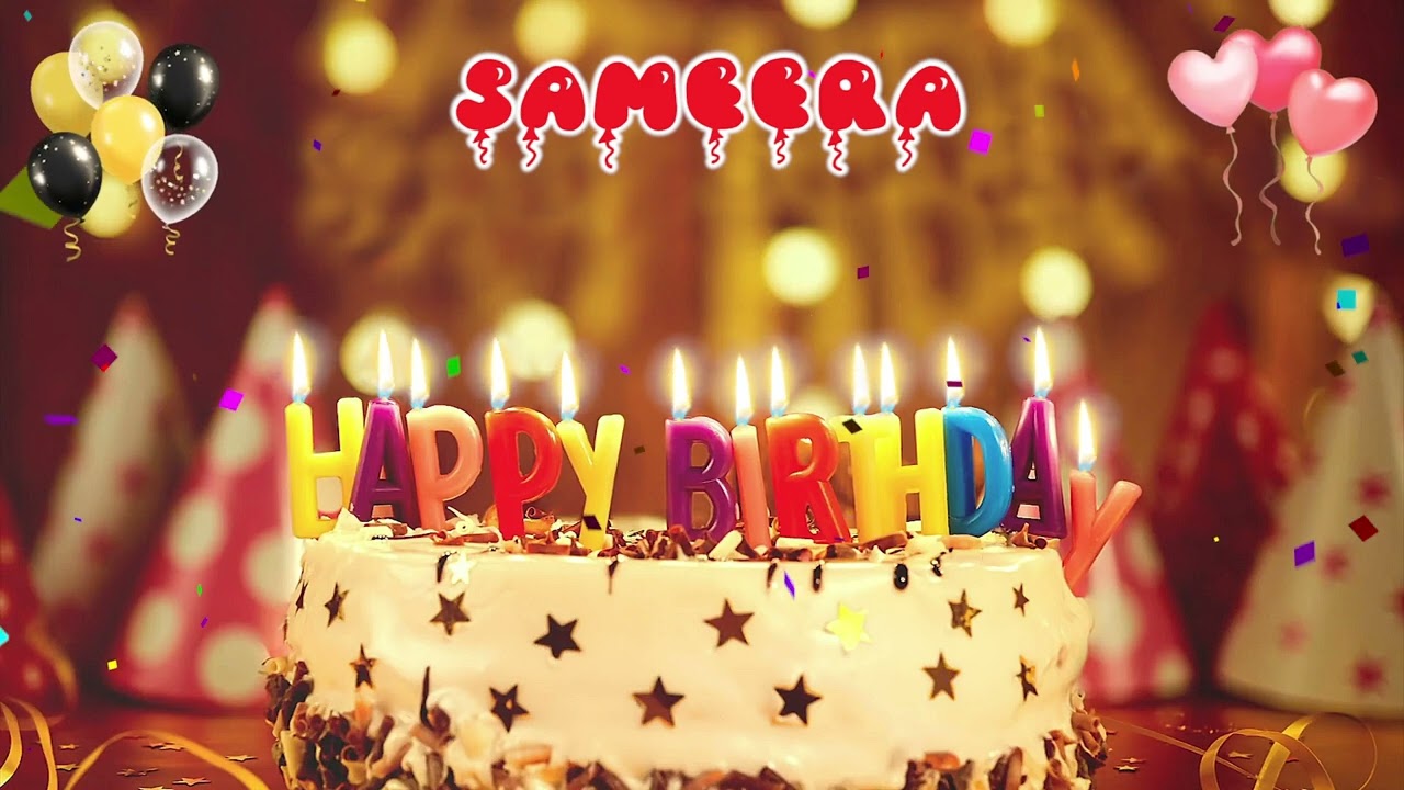SAMEERA Happy Birthday Song  Happy Birthday to You