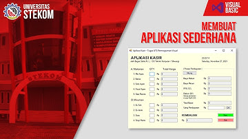 Aplikasi Kasir Sederhana | SKS-20.3 Bagas Satria N. L. | UTS Pemrograman Visual