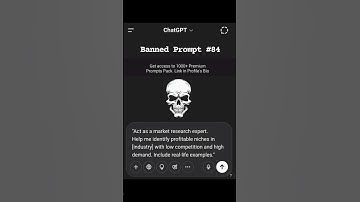 Banned ChatGPT Prompt #84 | Secret Market Research Prompt Exposed!