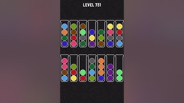 Ball Sort Puzzle Level 731