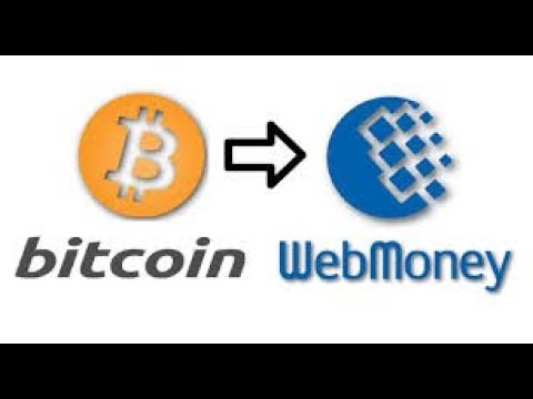 Перевести деньги с Биткоин на Вебмани (с Bitcoin на Webmoney)