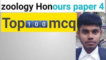 Bsc part 2 zoology honours paper 4 objective question | vvi objective question zoology bsc 2nd year