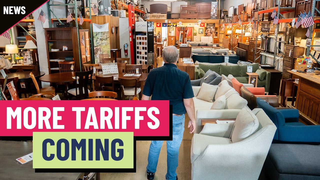 Trump reveals higher tariffs on furniture are coming Trump reveals higher tariffs on furniture are coming
