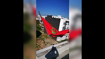 طريقة جميلة لتثبيت العلم الوطني اينوكس فاس 0699415711 