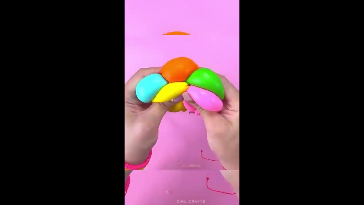Sticky Balloon DIY Fidget Toy Ideas Stress Relief