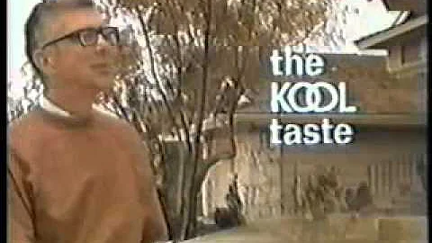 Herbert Anderson in "Kool" Commercial - 1967