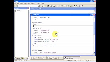 SAS- Substring function