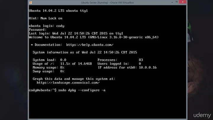 20   Using apt get and dpkg to Fix Broken Packages