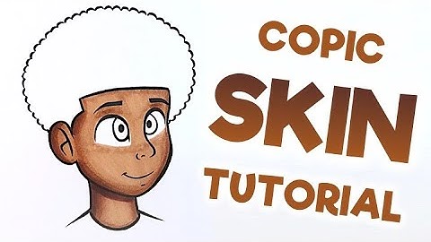 How to Color Skin with Copic Markers | Cadillac Cartoonz