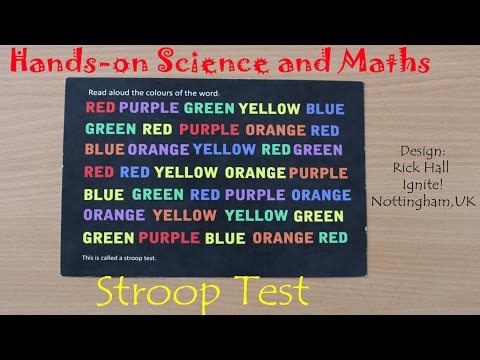 Stroop Test | English