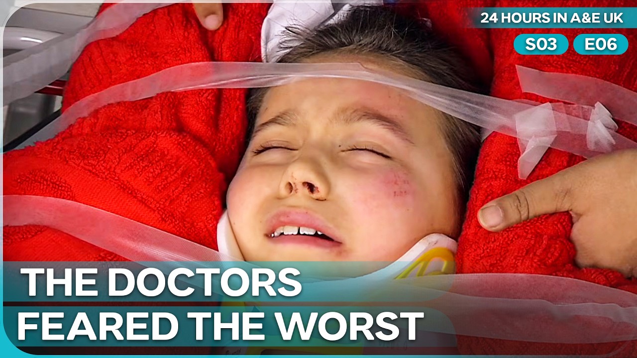 Severe Head Trauma and Spinal Risk in Young Patient | 24 Hours In A&E UK Season 3 Episode 6