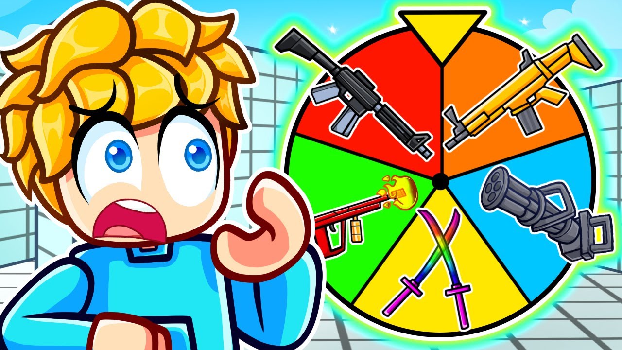 Die ZUFALLSWAFFEN-Challenge in Roblox Rivals!