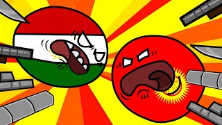 Tajikistan vs Kyrgyzstan -- Cartoon about the war!! -- Таджикистан vs Кыргызстан 2022!! -- Мултфилм!