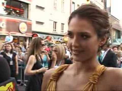 Jessica Alba on Patrick Swayze