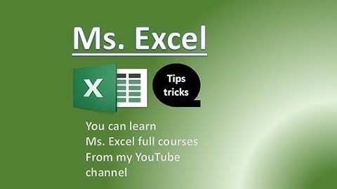 Excel video,How to create custom list in excel 2016,excel tips and tricks