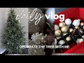 Vlogmas day 5 a not so traditional tree decoration ￼