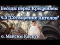 беседы перед крещением.СОТВОРЕНИЕ АНГЕЛОВ . КАСКУН МАКСИМ.