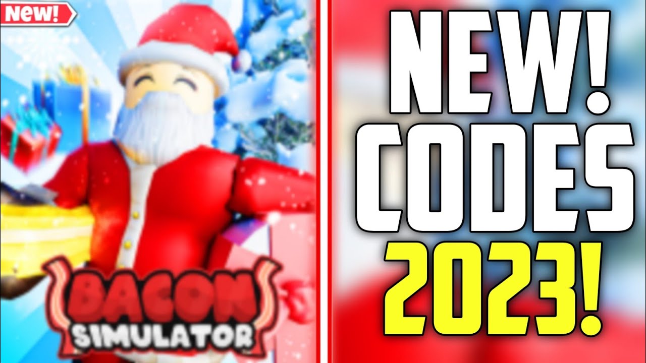 ALL NEW BACON SIMULATOR CODES 2023 NEW WORKING CODES FOR BACON SIMULATOR 2023 YouTube