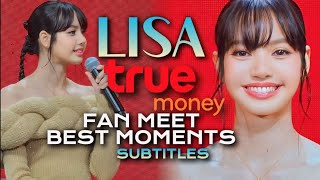Best Moments from Lisa True Money Fan Meet in Thailand | Subtitles