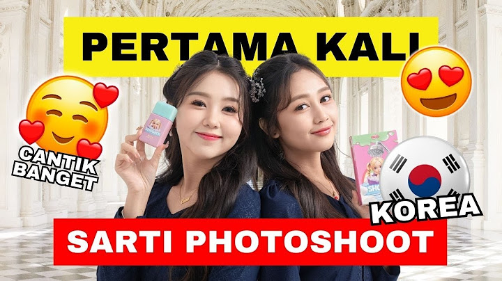 PERTAMA KALI SARTI PHOTOSHOOT KOREA!! MALAH KETAGIHAN !!