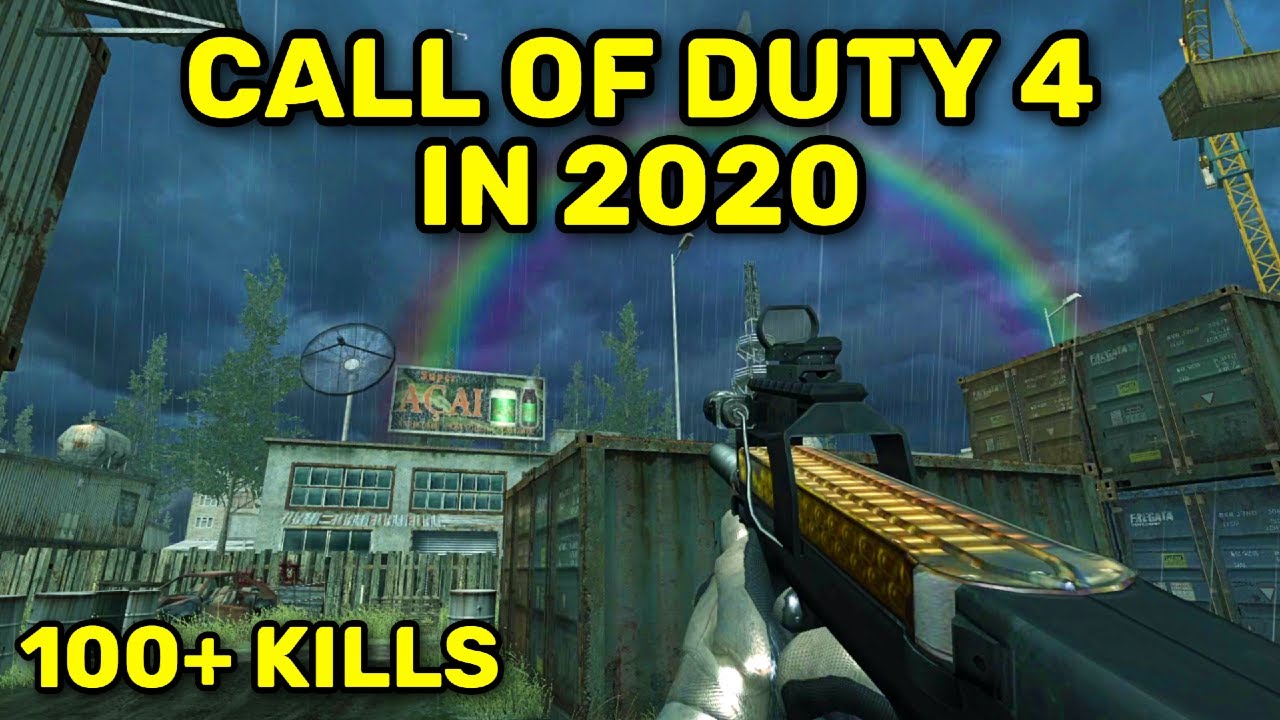 Call of Duty 4 Modern Warfare in 2020! 🔥 (SHIPMENT 10v10 Gameplay)