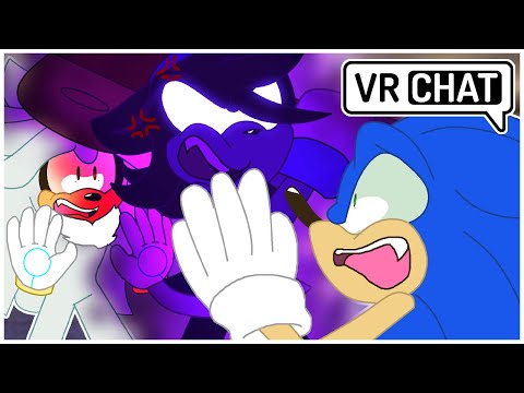 Sonic Angers Amy Into Her Dark Form?! [Feat: Silver] (VR Chat)