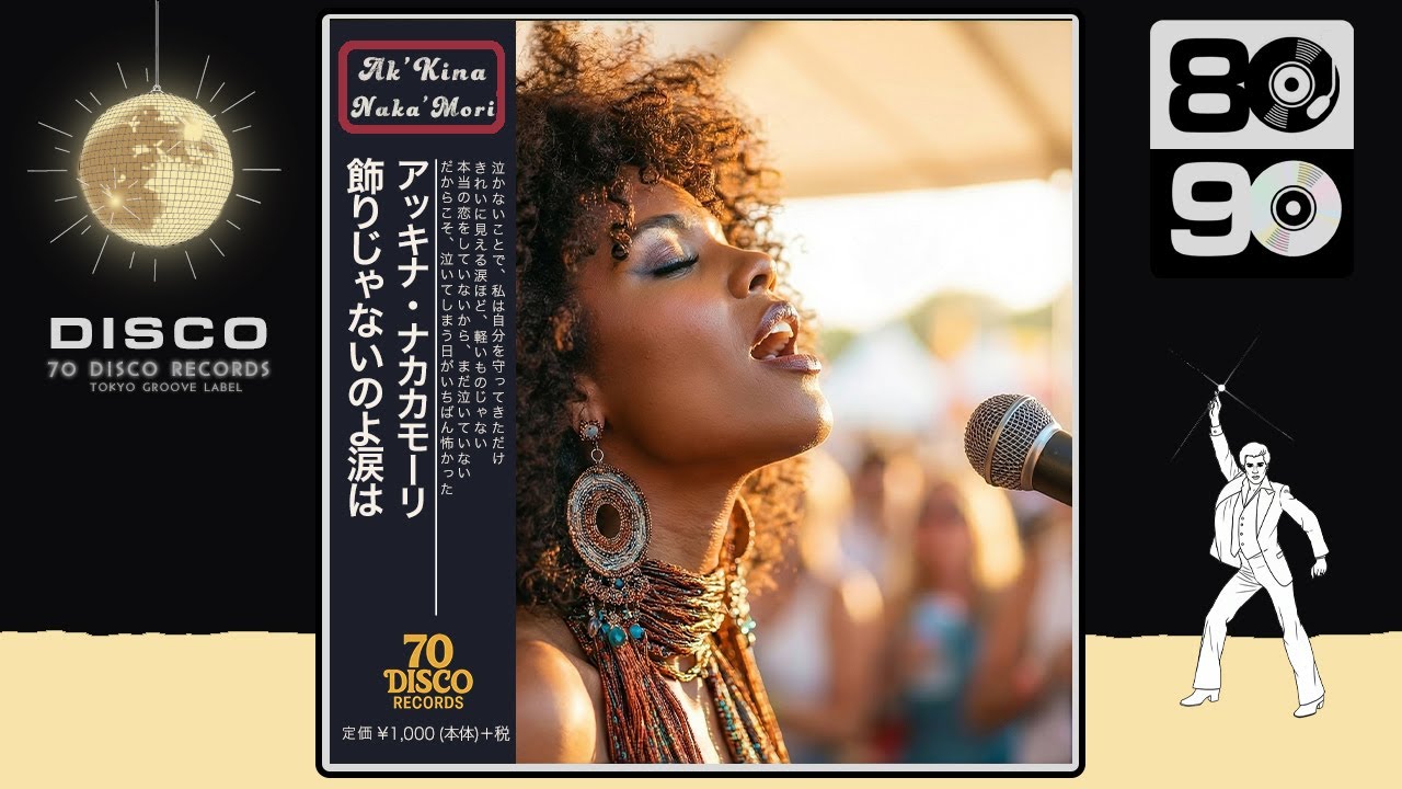 飾りじゃないのよ涙は (Disco ver.) / 中森明菜［Cover］｜ 70 DISCO RECORDS