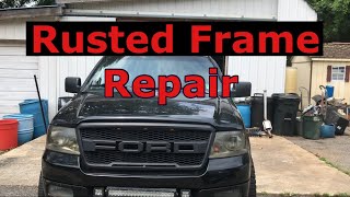 Ford F150 frame rust repair
