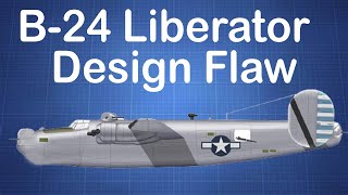 B 24 Liberator:  3 Major Design Flaws