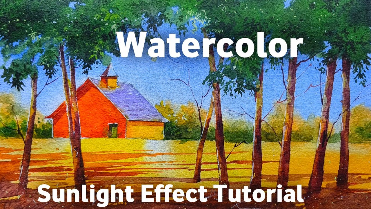 Sunlight Effect Painting Tutorial For Beginners # ...