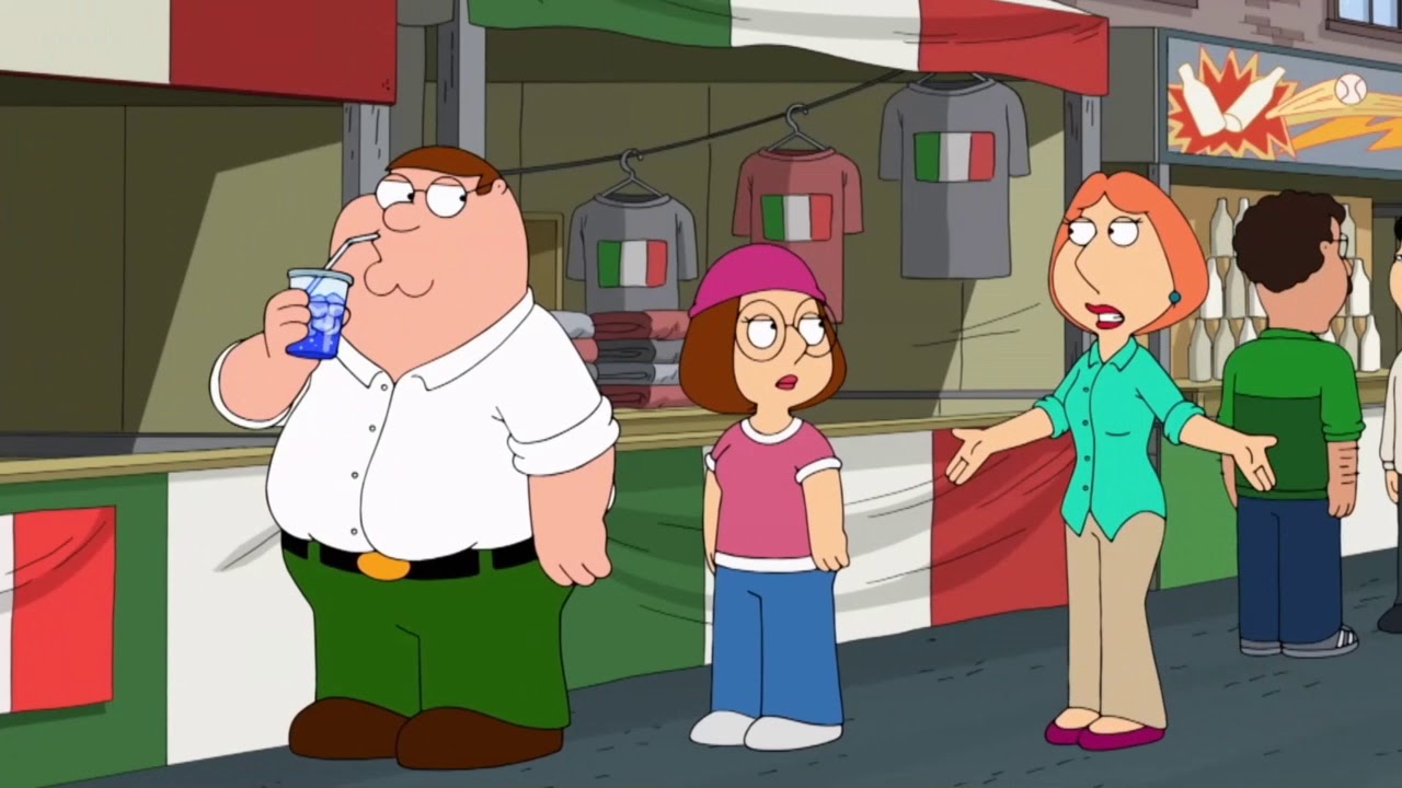 peter griffin trip to italy