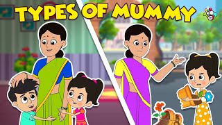 Types of Mummy | Mother&#39;s Day Special | Animated Stories | English Cartoon | PunToon Kids