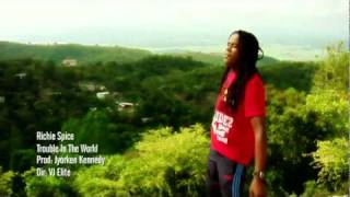 Video thumbnail of "Richie Spice - Trouble in the World | Official Music Video"