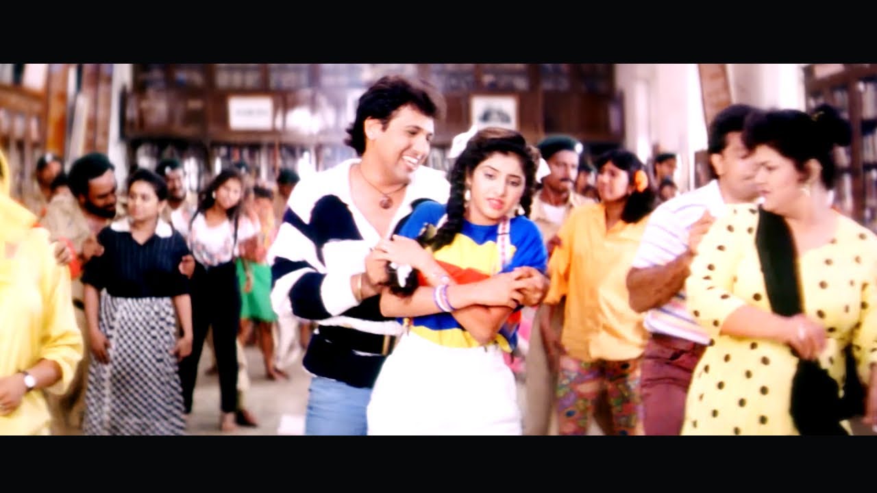 Gori Gori Banke Chori  90s 4K Video Song  Bollywood Govinda Hits  Divya Bharti Song