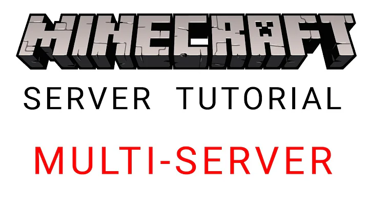 Minecraft Windows server tutorial - Multiple servers on the same computer (IP/Dynu/Hamachi)