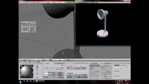 Modelling a Desk Lamp | Blender 3D