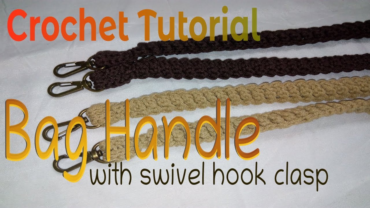 🧶Super Easy How to Crochet Bag Strap or Crochet a Cord Step by Step
