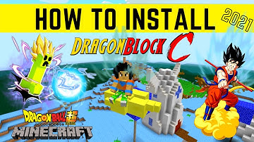 How To Install Dragon Block C & Zero Server 2021 [Minecraft]