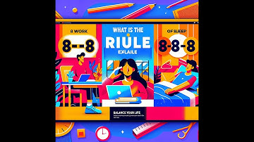The 8-8-8 Rule: A Simple Formula for a Balanced Life