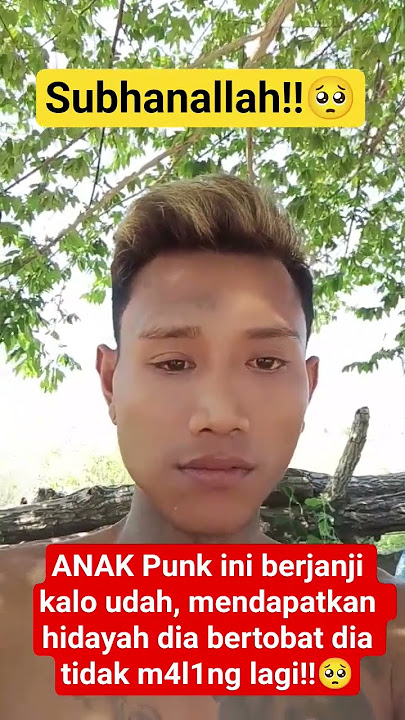 Anak punk tobat tidak m4l1ng lagi‼️🥺#shorts #viral
