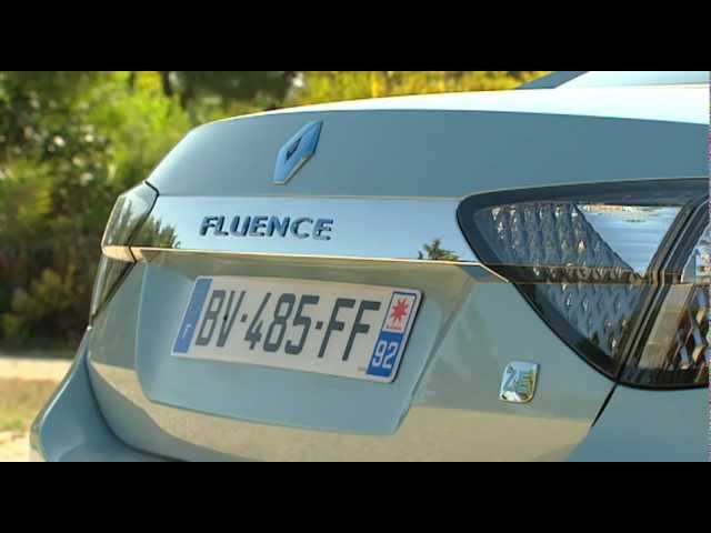 2012 Renault Fluence ZE new video 