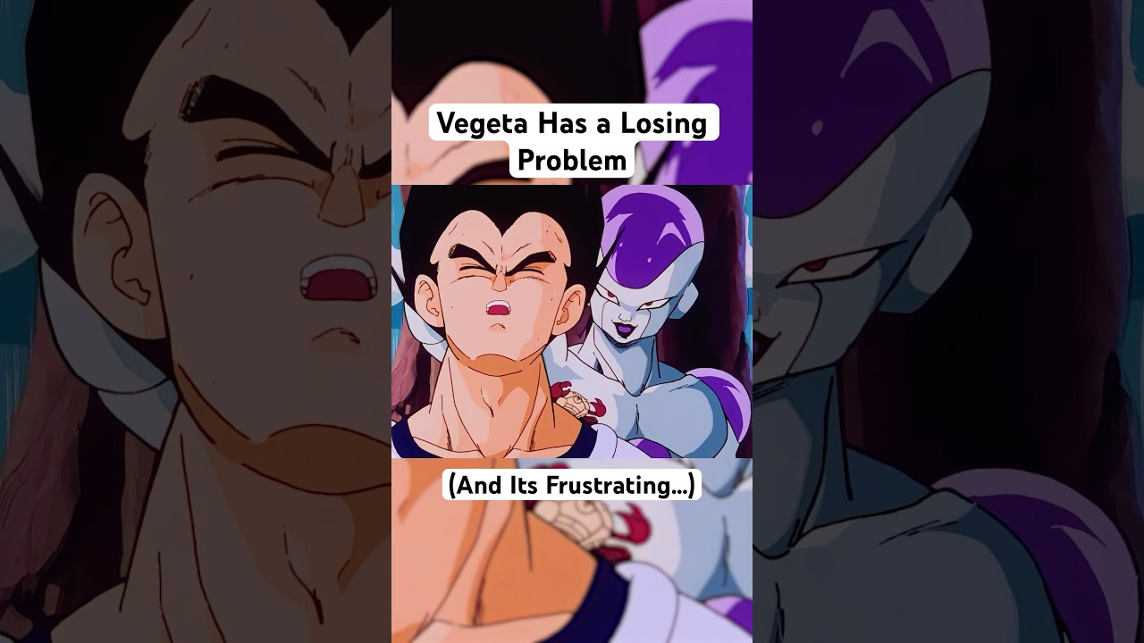 Vegeta Has a Losing Problem…#shorts #dragonball #goku